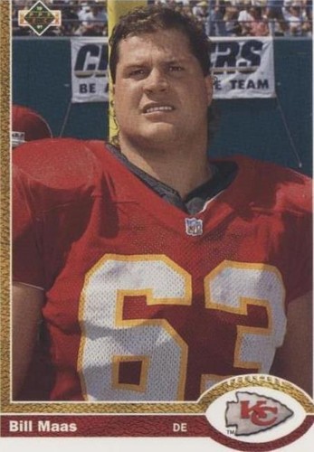 1991 Upper Deck Bill Maas #592
