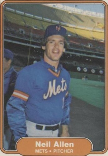 1982 Fleer - Neil Allen #520