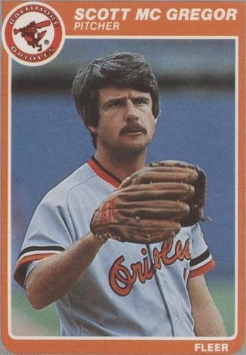 1985 Fleer - Scott McGregor #183