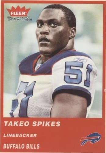 2004 Fleer Tradition Takeo Spikes #193
