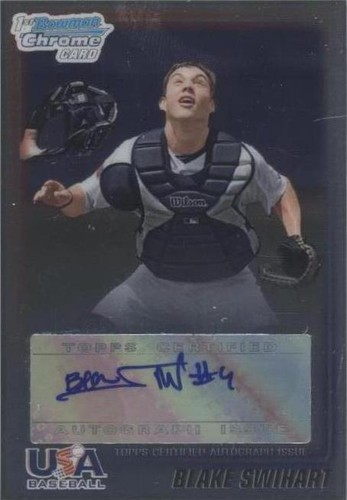 2010 Bowman Chrome - Blake Swihart #USA-BSW