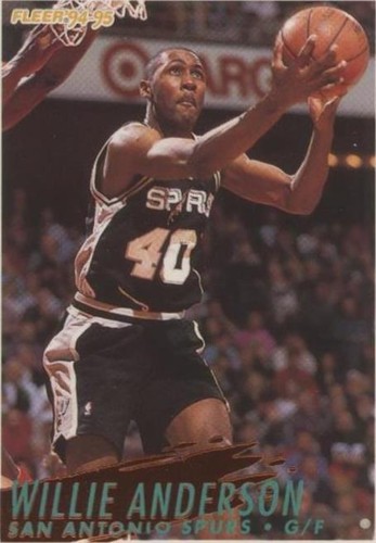 1994-95 Fleer - Willie Anderson #201