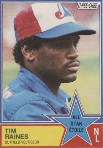 1983 O-Pee-Chee - Tim Raines #352
