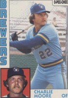 1984 O-Pee-Chee - Charlie Moore #138