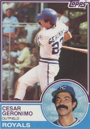 1977 Topps Cesar Geronimo Cincinnati Reds #535 2029b | eBay