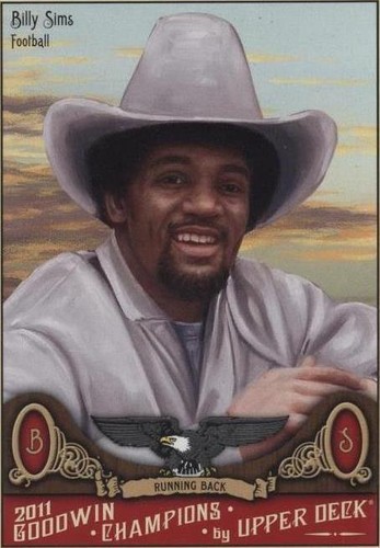 2011 Upper Deck Goodwin Champions Billy Sims #102