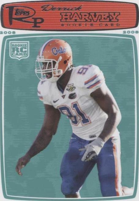 2008 Topps Rookie Progression Derrick Harvey #181