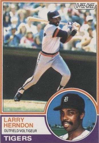 1983 O-Pee-Chee - Larry Herndon #13