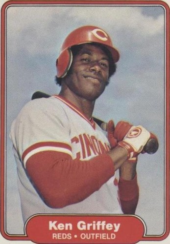 1982 FLEER #67 KEN GRIFFEY SR CINCINNATI REDS BIG RED MACHINE 2