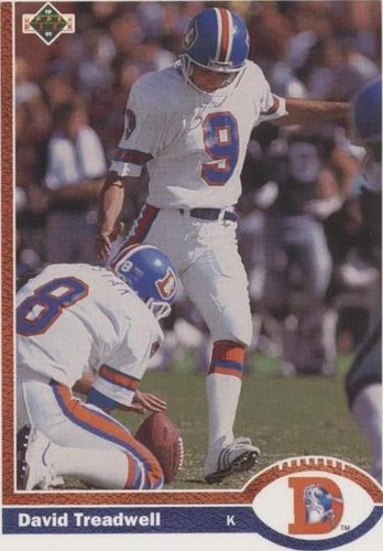 1991 Upper Deck David Treadwell #496