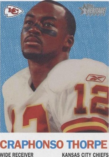 2005 Topps Heritage Craphonso Thorpe #289
