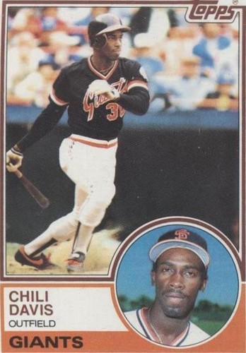 1983 Topps - Chili Davis #115