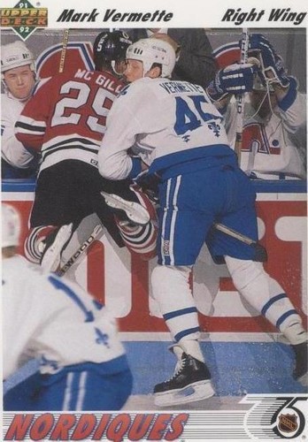 1991-92 Upper Deck - Mark Vermette #470