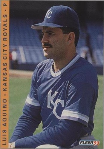 1993 Fleer - Luis Aquino #615