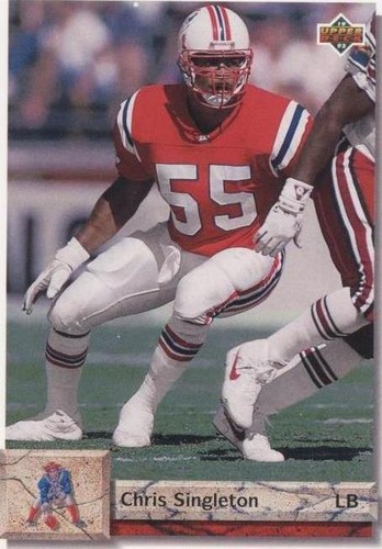 1992 Upper Deck Chris Singleton #387