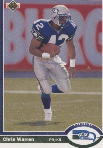 1991 Upper Deck Chris Warren #513