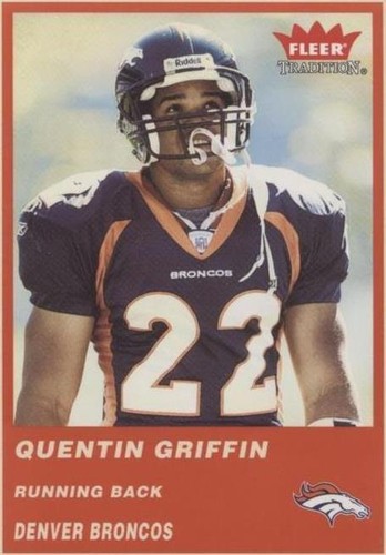 2004 Fleer Tradition Quentin Griffin #201