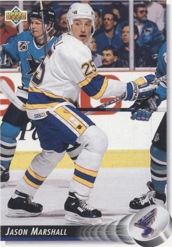 1992-93 Upper Deck - Jason Marshall #68