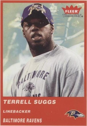2004 Fleer Tradition Terrell Suggs #142