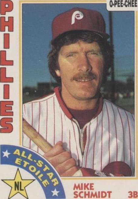 1984 O-Pee-Chee - Mike Schmidt #388