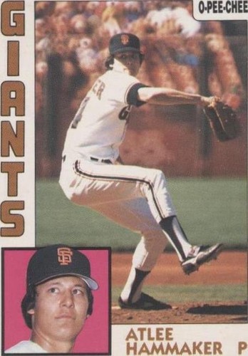 1984 O-Pee-Chee - Atlee Hammaker #85