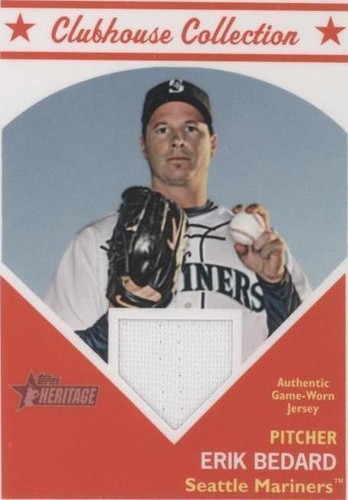 2008 Topps Heritage - Erik Bedard #HCCEB
