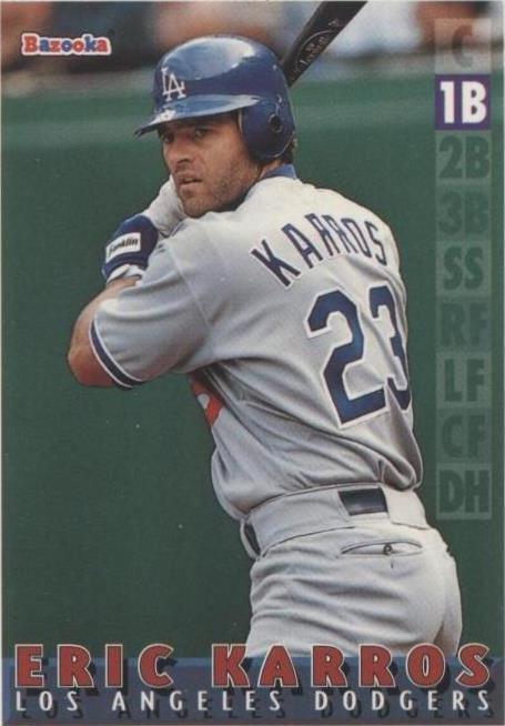 Topps Bazooka 1995 - Eric Karros #66