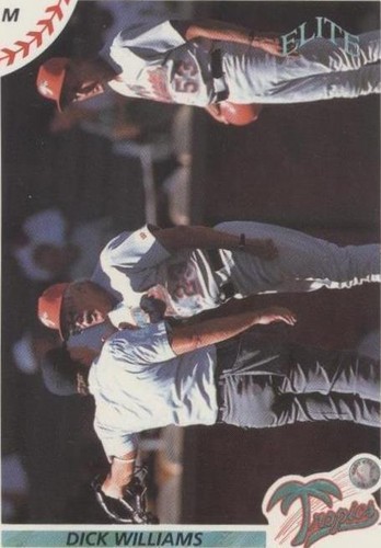 1990 Elite Senior Professional Baseball Association - Dick Williams #33
