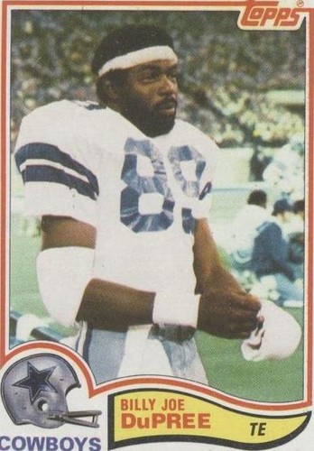 1982 Topps Billy Joe DuPree #314