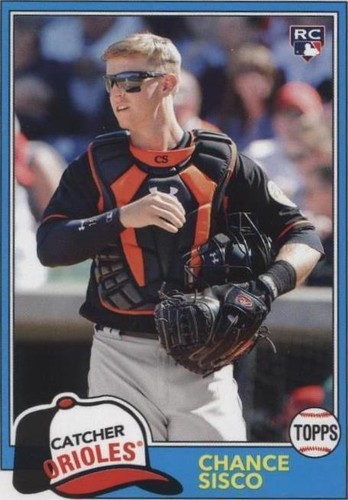 2018 Topps Archives - Chance Sisco #211