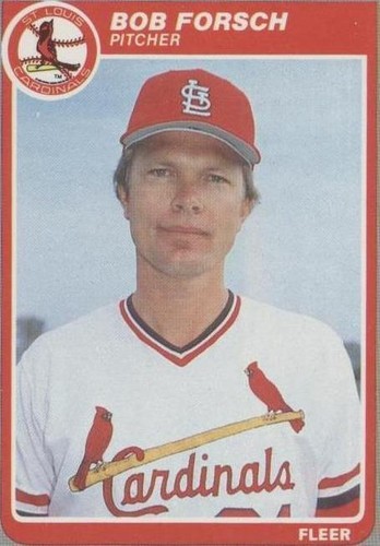 1985 Fleer - Bob Forsch #223