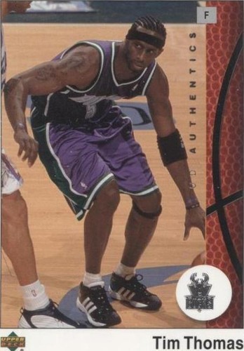 2002-03 Upper Deck UD Authentics - Tim Thomas #45