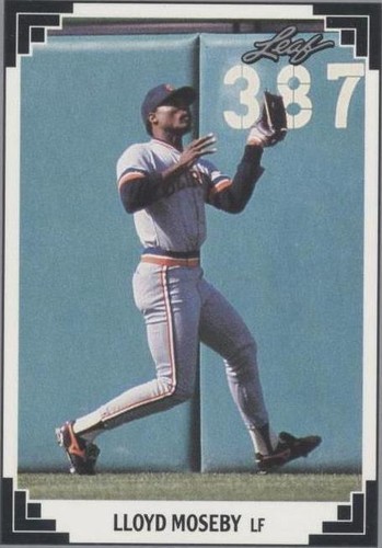 1991 Leaf - Lloyd Moseby #223