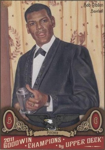 2011 Upper Deck Goodwin Champions - Bob Gibson #128