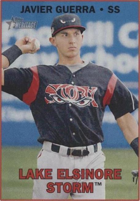 2016 Topps Heritage Minor League Edition - Javy Guerra #166