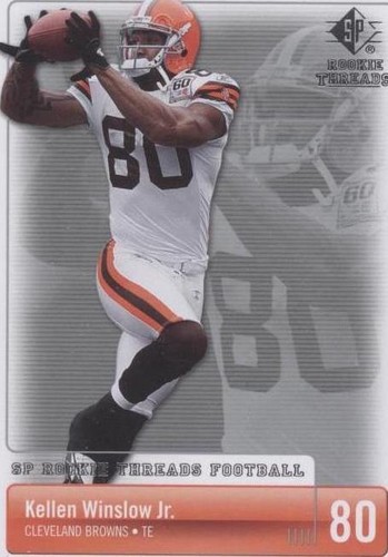 2007 SP Rookie Threads Kellen Winslow Jr. #27