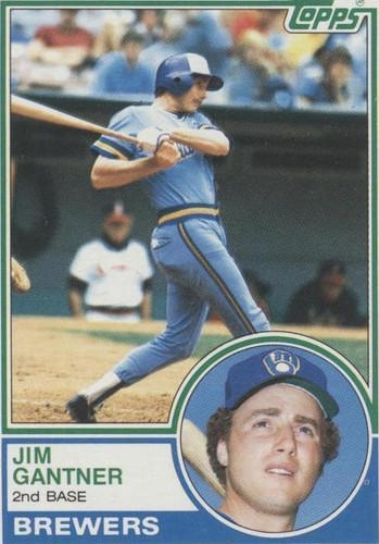 1983 Topps - Jim Gantner #88