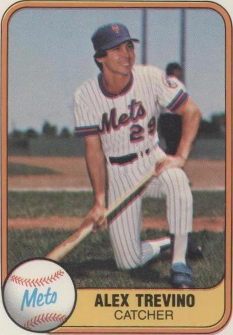 Fleer 1981 - Alex Treviño #318