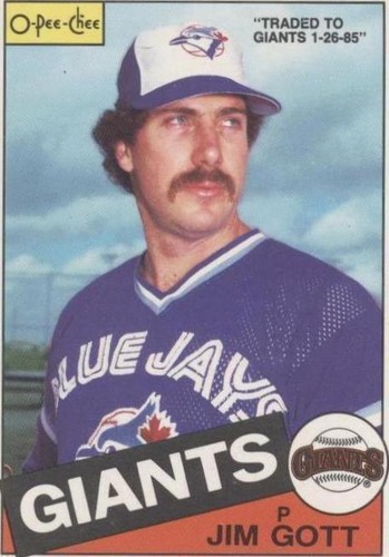 1985 O-Pee-Chee - Jim Gott #311