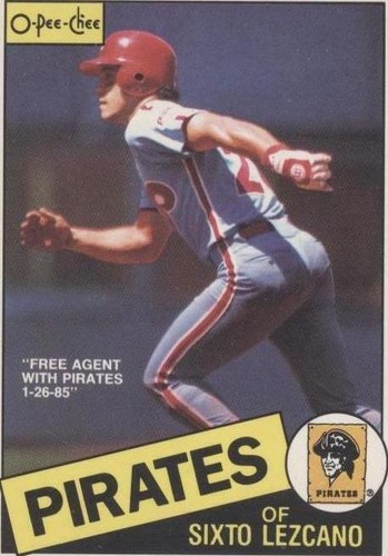 1985 O-Pee-Chee - Sixto Lezcano #89