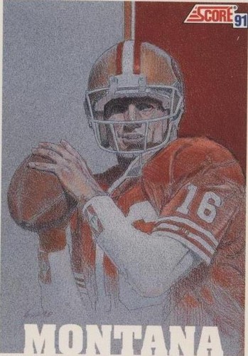 1991 Score Joe Montana #620