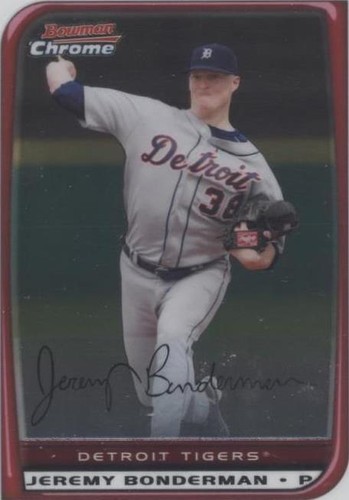 2008 Bowman Chrome - Jeremy Bonderman #66