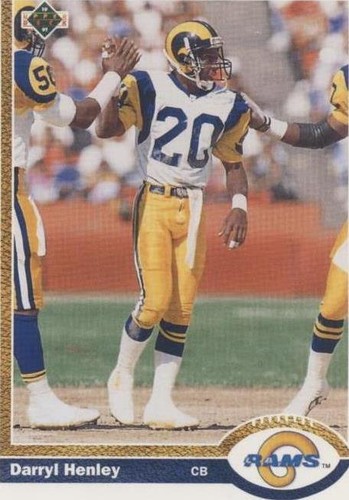 1991 Upper Deck Darryl Henley #674