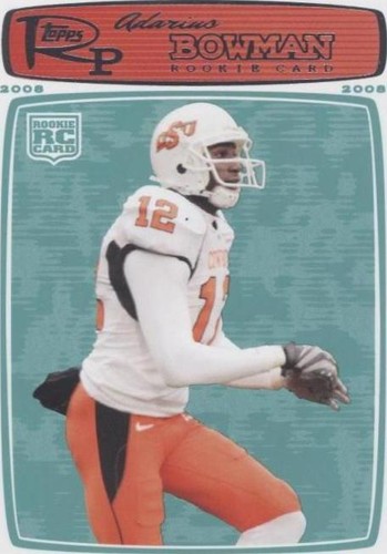 2008 Topps Rookie Progression Adarius Bowman #166