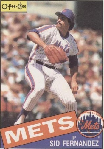 1985 O-Pee-Chee - Sid Fernandez #390