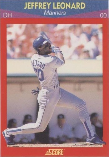 1990 Score Superstars - Jeffrey Leonard #91