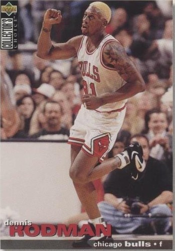 Dennis Rodman 1995 collectors choice 3種 1995-96 Upper Deck Collector's Choice #10 Dennis Rodman