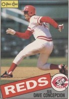 1985 O-Pee-Chee - Dave Concepcion #21