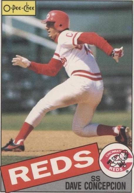 1985 O-Pee-Chee - Dave Concepcion #21