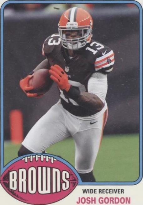 2013 Topps Archives Josh Gordon #7